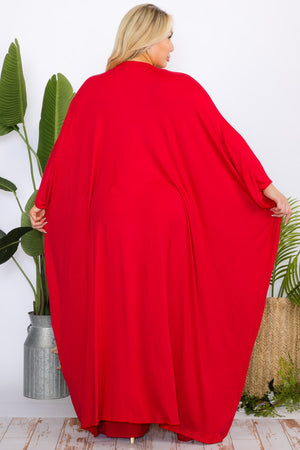 Red Duster & Pant Set