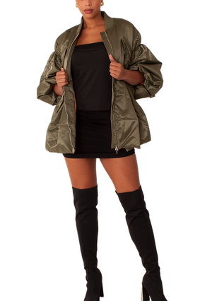Open image in slideshow, For Her Puff Jacket
