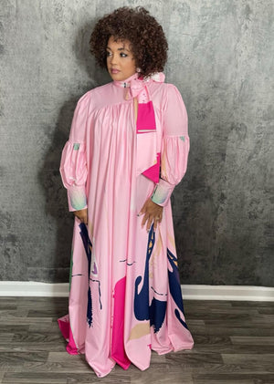 Open image in slideshow, Pink in the Wind Maxi Dress
