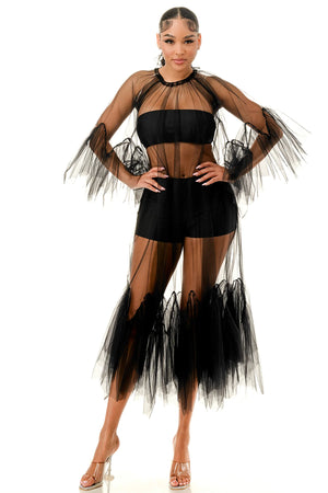 Open image in slideshow, Black Sheer Me
