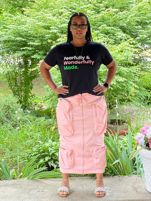 Mustard Not Your Average Cargo Skirt (Limited Quantities)