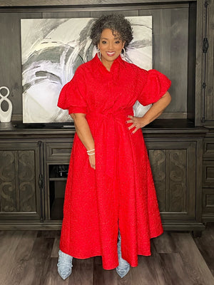 maxi duster dress Duster Wrap Dress