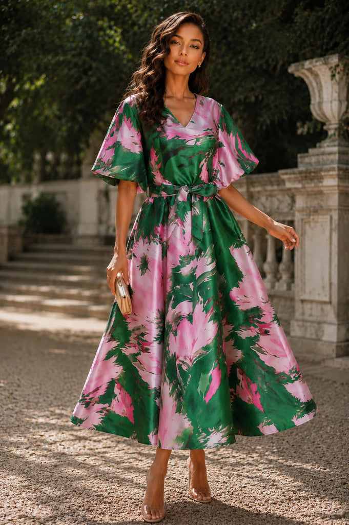 Pink & Green  Remembered Elegance