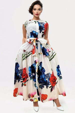 Open image in slideshow, N by Nancy It&#39;s Summer Flow Maxi
